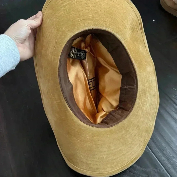 Cowboy western hat 7 1/4 - Picture 2 of 4